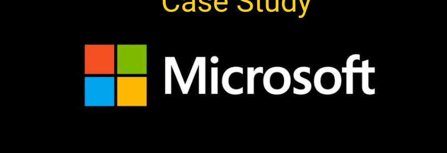 Microsoft case study lean marketing